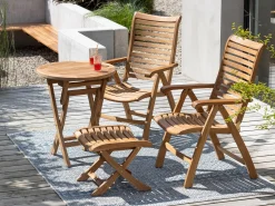 Sunyard Preston klaptafel ø 100cm (h:75cm)