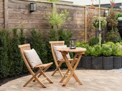 Sunyard Preston klaptafel ø 65cm (h:75cm)