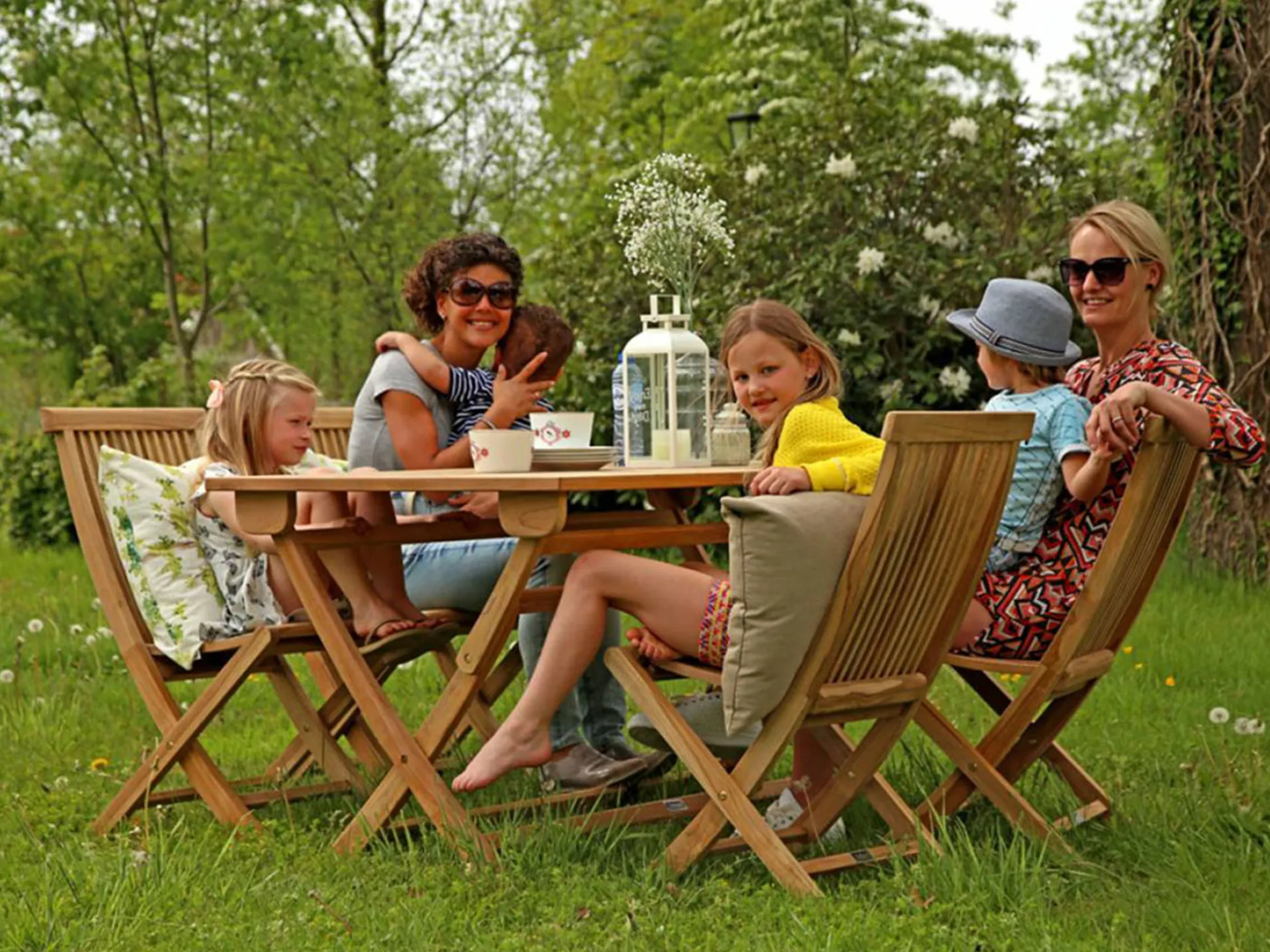 Sunyard Preston klaptafel 120x70x75cm