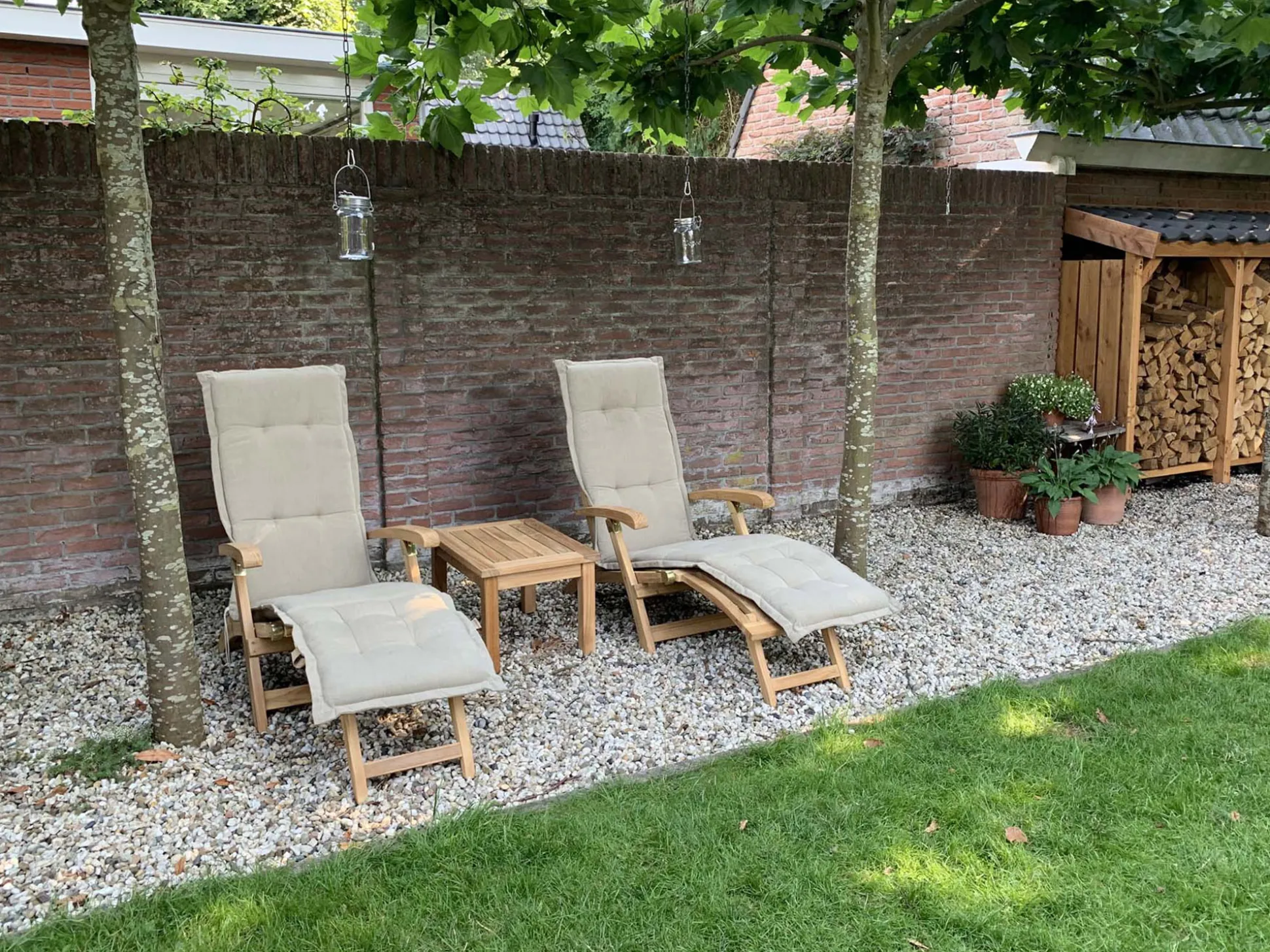 Sunyard Wales bijzet tuintafel 65x45x38cm