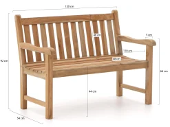 Sunyard Wales tuinbank 120cm