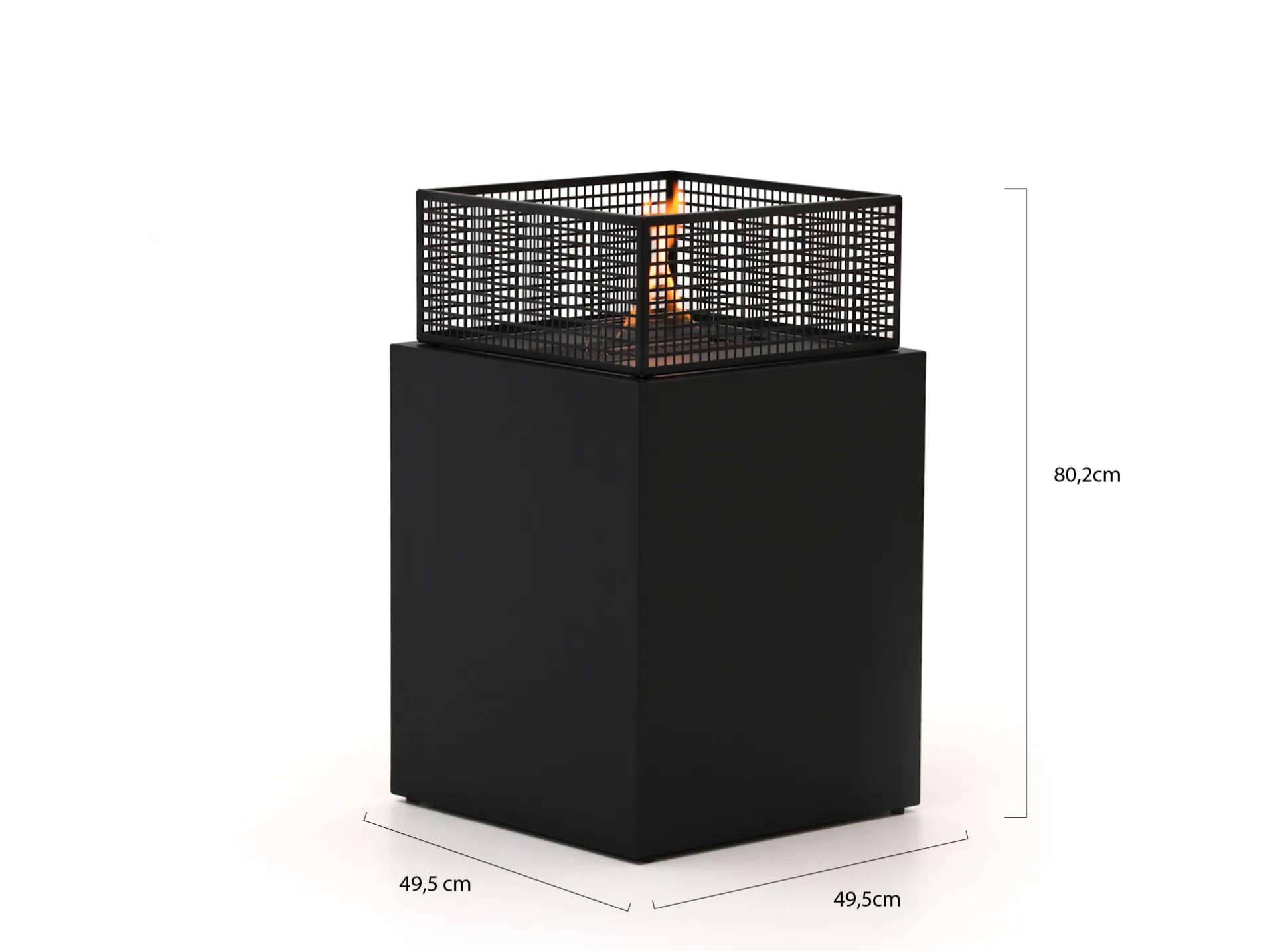 Tenderflame Agni 50 haard 49,5x49,5x80,2cm