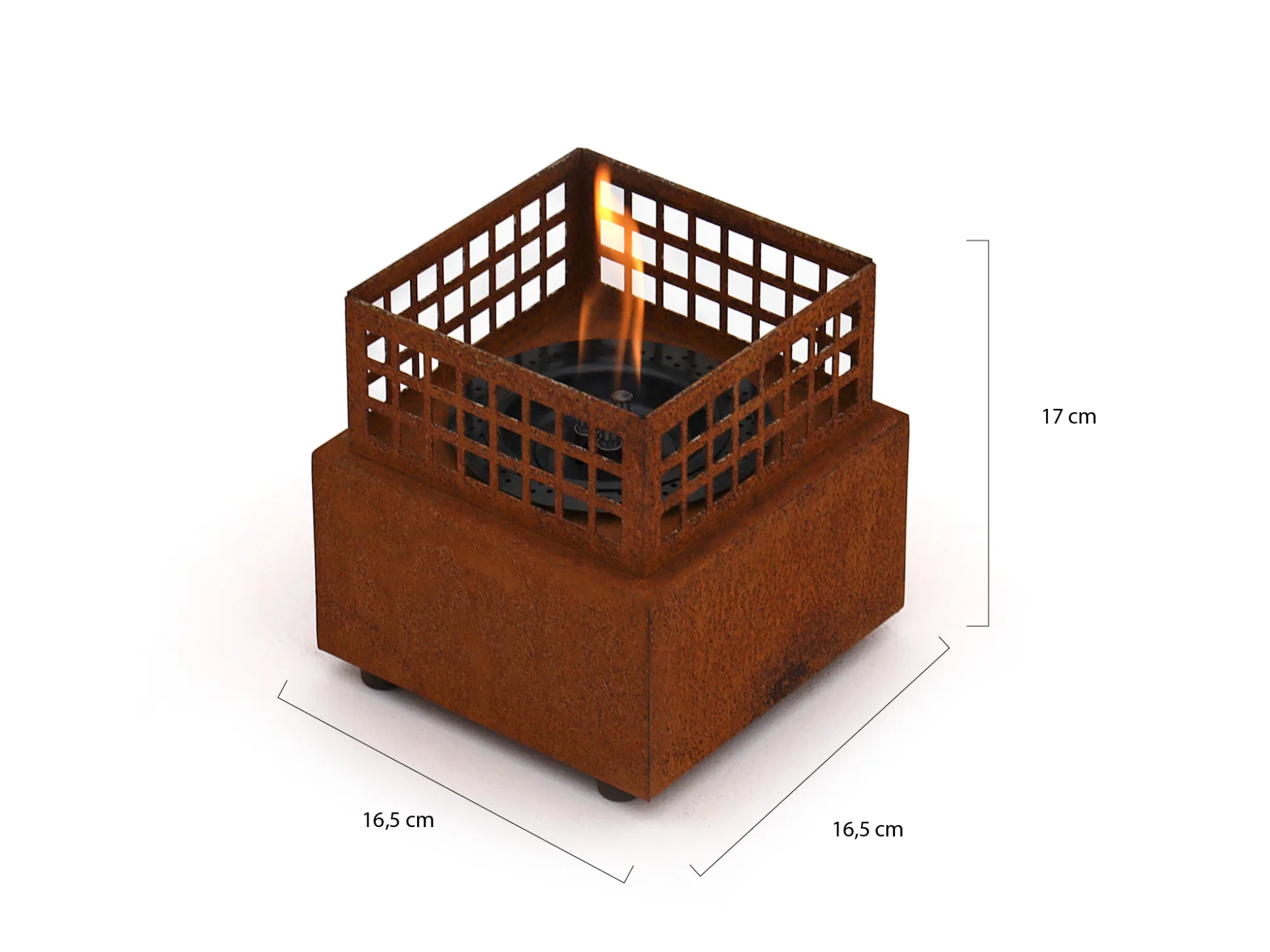 Tenderflame Agni 16 haard 16,5x16,5x17cm
