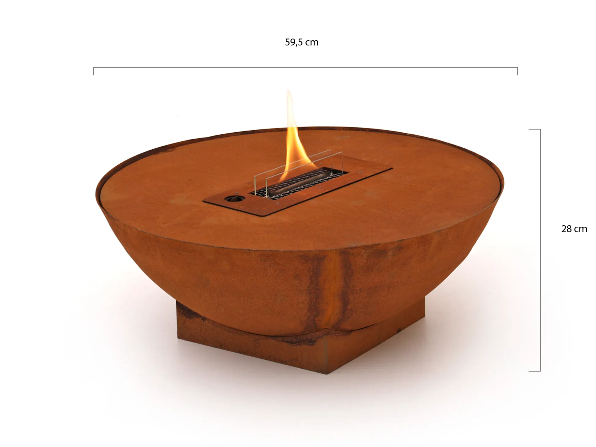 Tenderflame Prometheus 60 haard ø59,5cm (h:28cm)