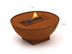 Tenderflame Prometheus 80 haard ø77,5cm (h:30cm)