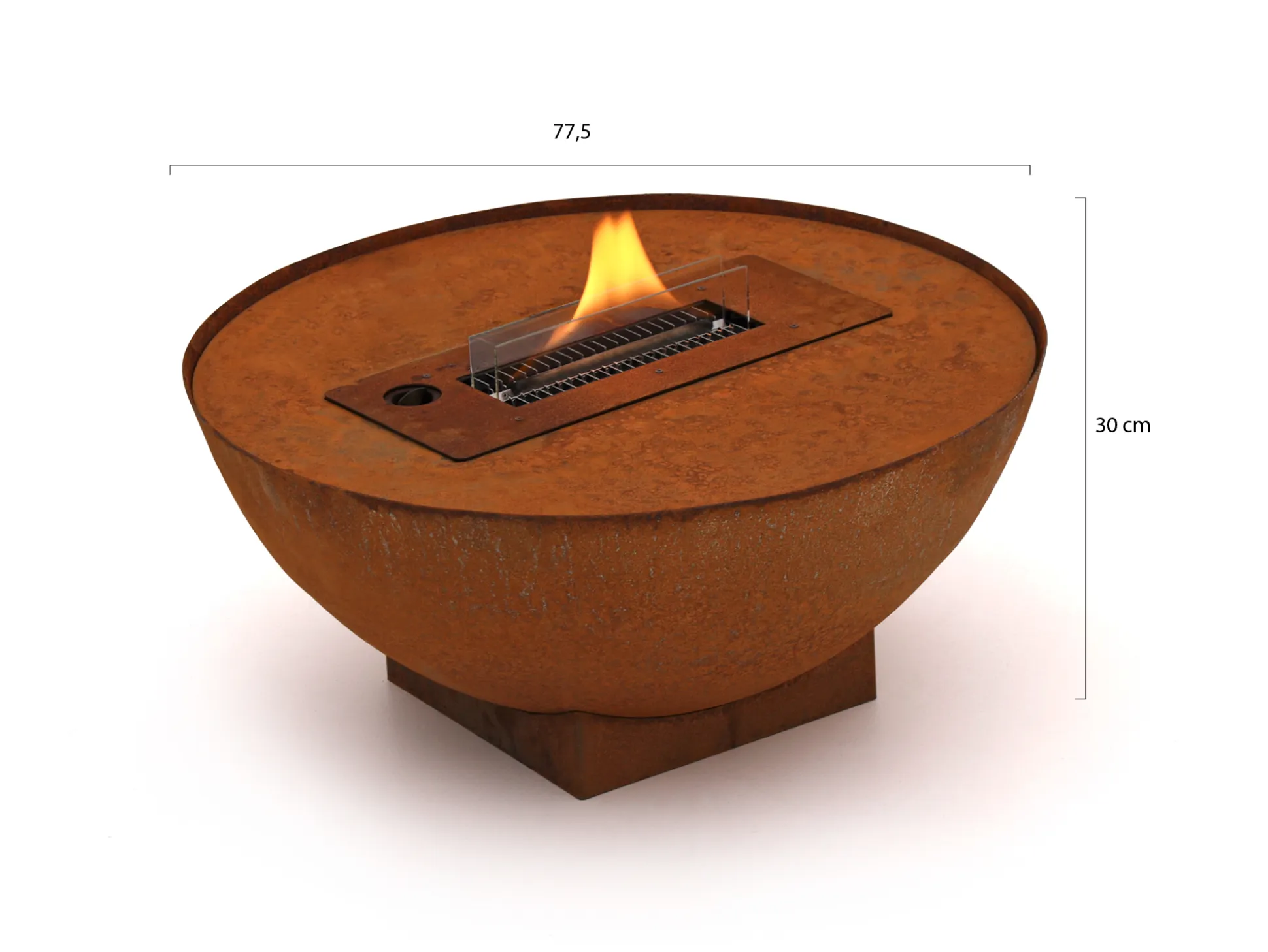 Tenderflame Prometheus 80 haard ø77,5cm (h:30cm)