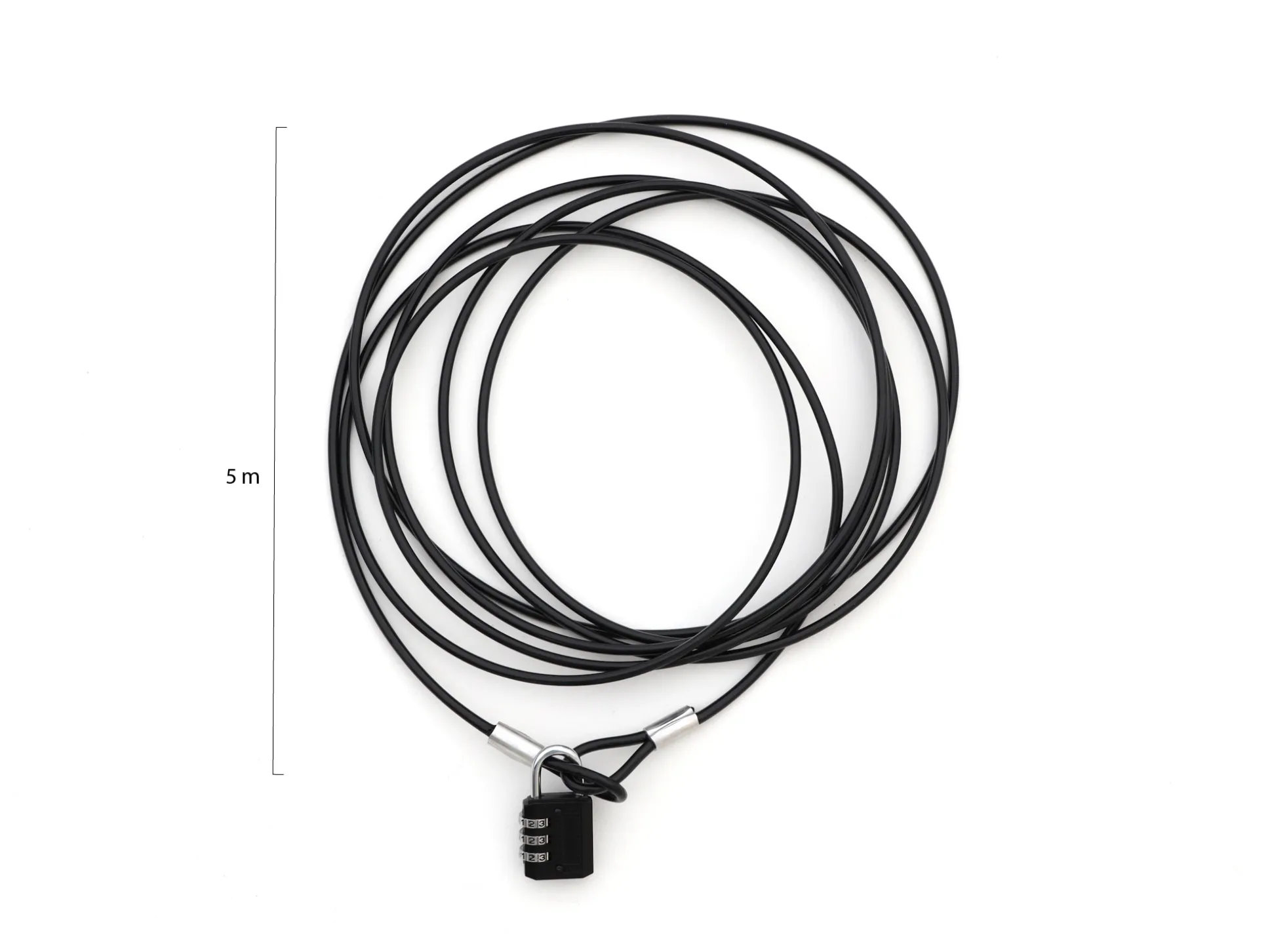 Terras Kabel 5mmx5m incl. cijferslot