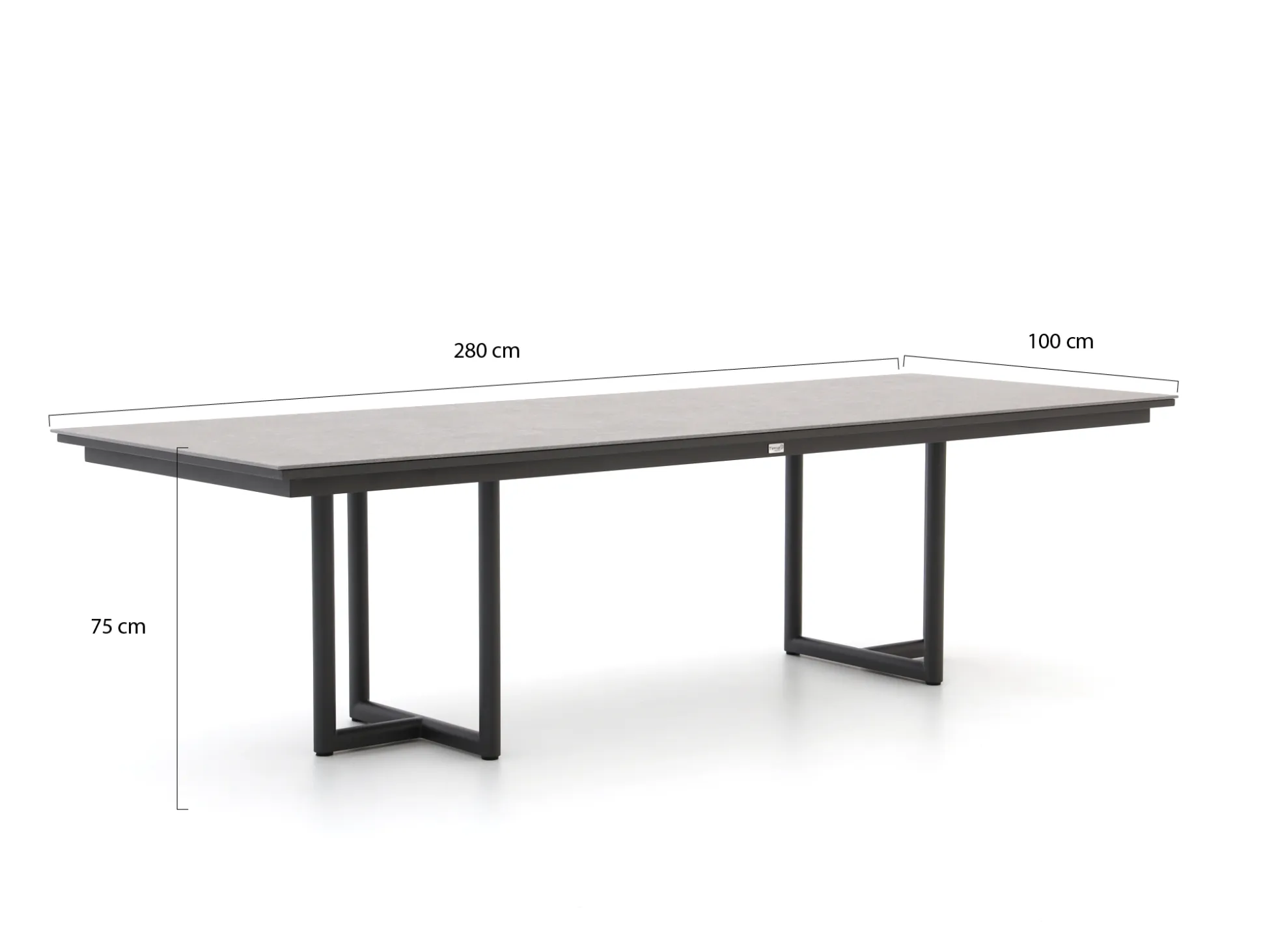 Tierra Outdoor Naro dining tuintafel 280x100x75cm