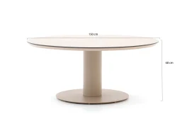Tierra Outdoor Natal/Moreno ø 150cm low dining tuinset 5-delig