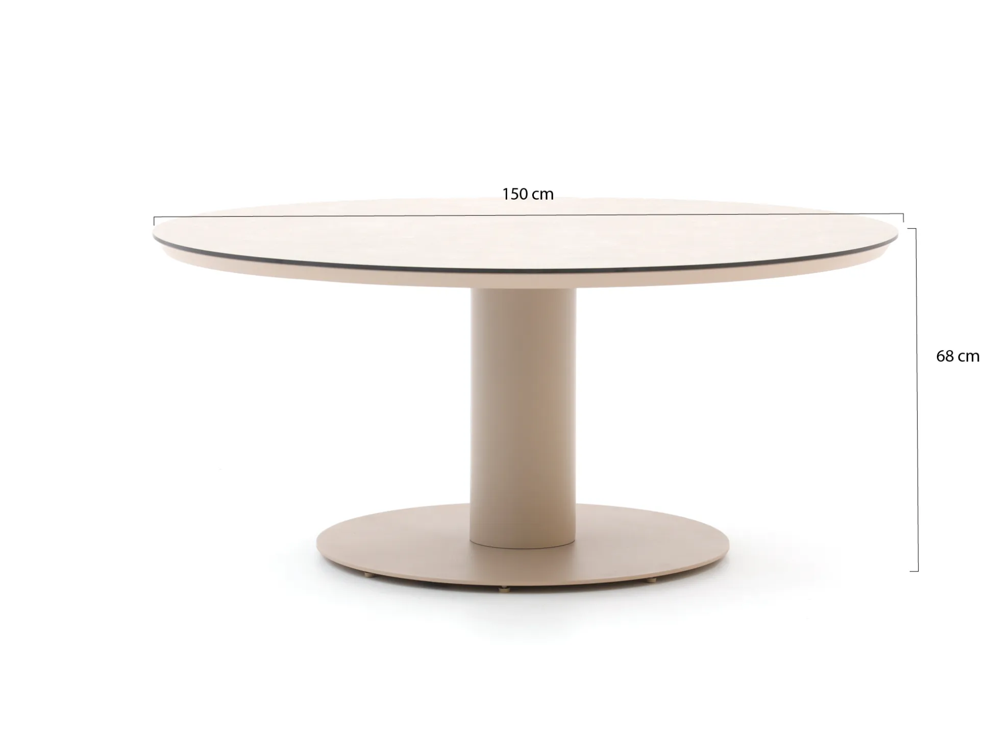 Tierra Outdoor Natal/Moreno ø 150cm low dining tuinset 5-delig