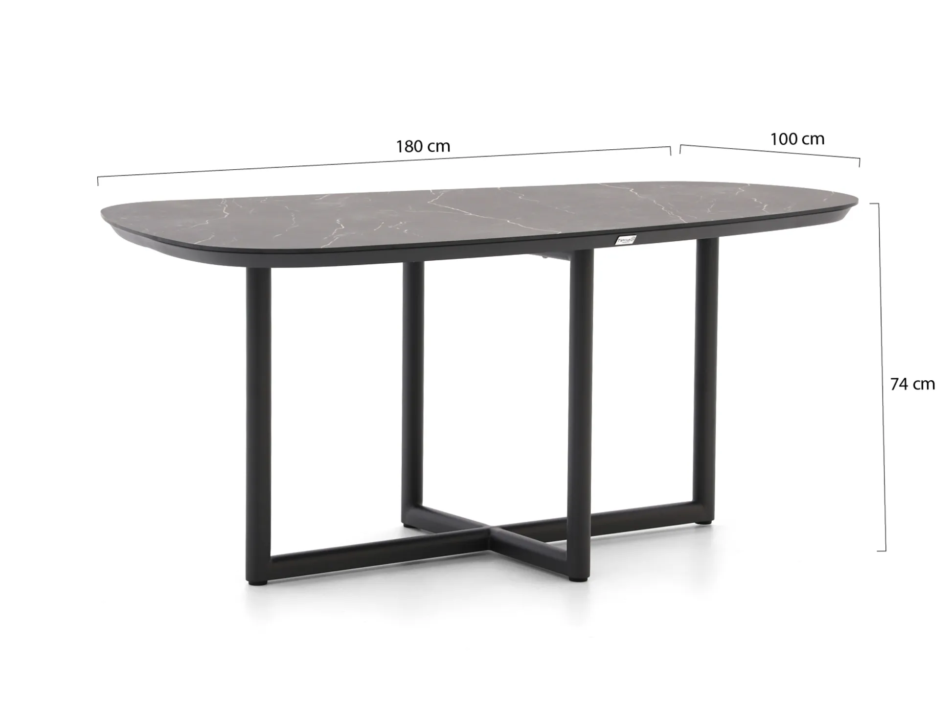 Tierra Outdoor Rivera 180cm dining tuinset 5-delig
