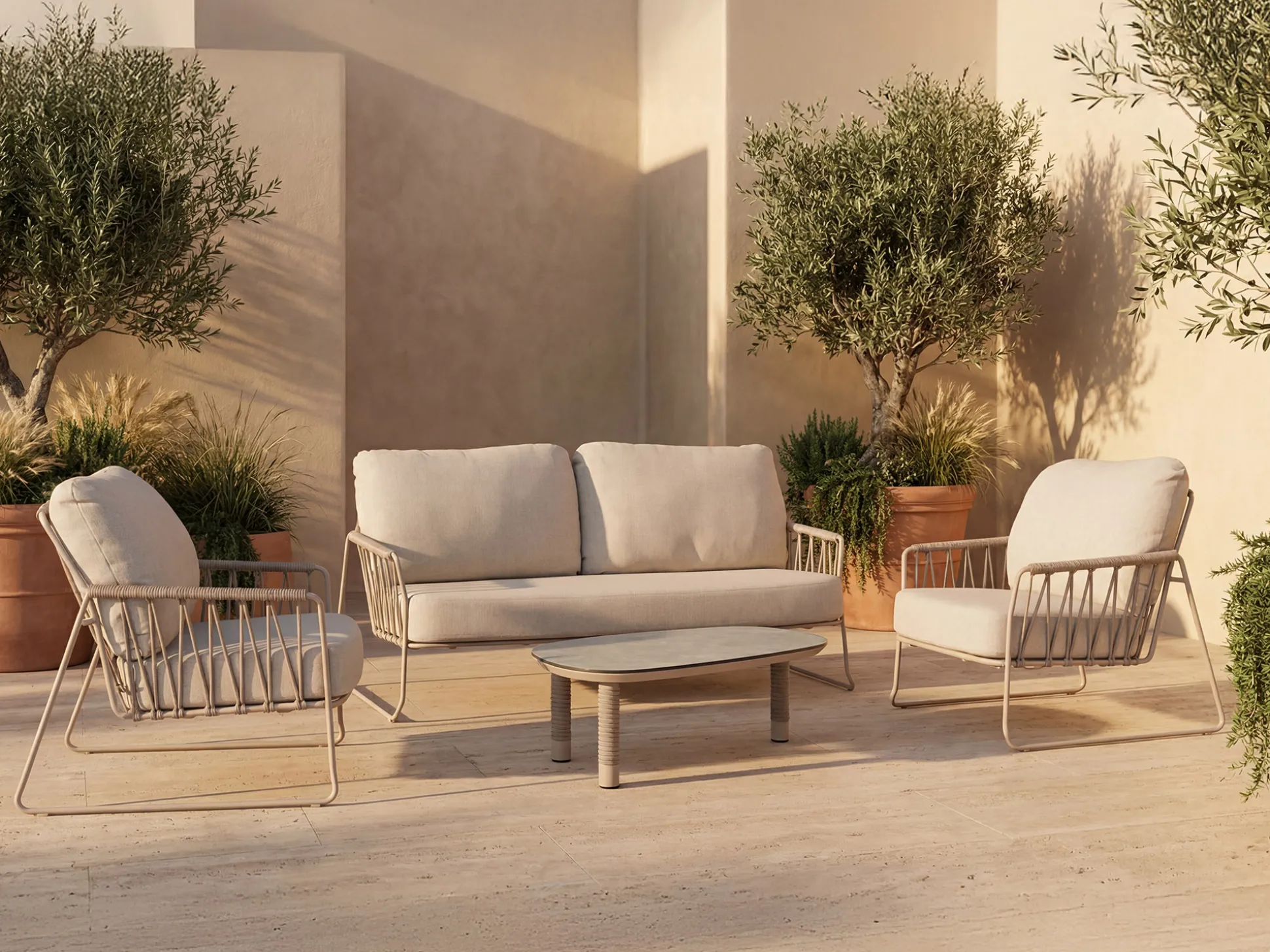 Tierra Outdoor Rivera lounge tuinstoel