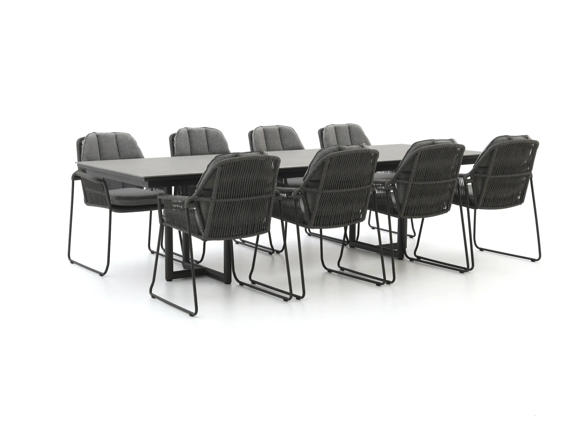 Tierra Outdoor Rivera/Naro 280cm dining tuinset 9-delig