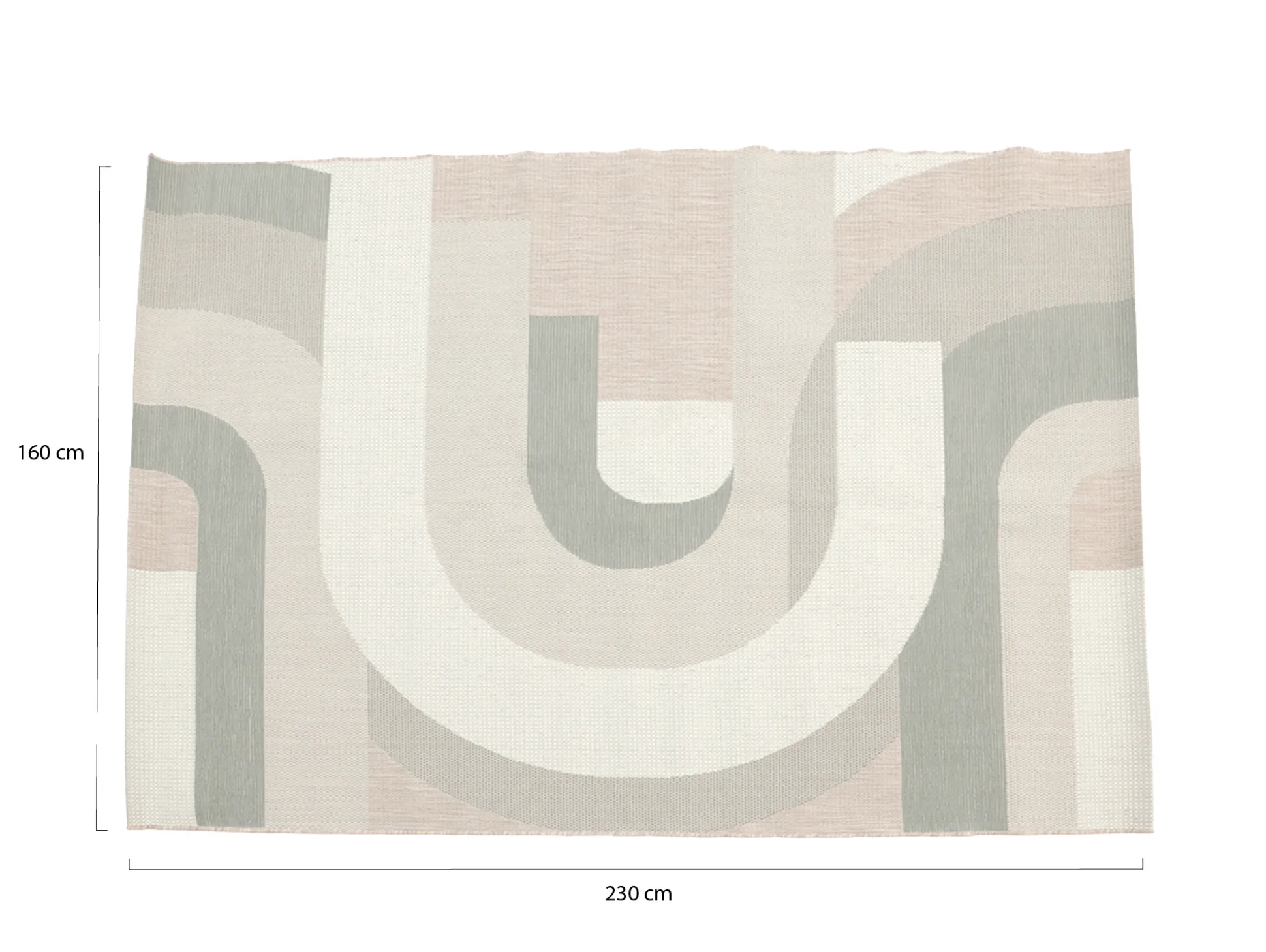Toledo buitenkleed 160x230cm