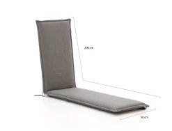 Tuinkussen voor deckchair 200x50cm
