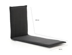 Tuinkussen voor ligbed 200x60cm