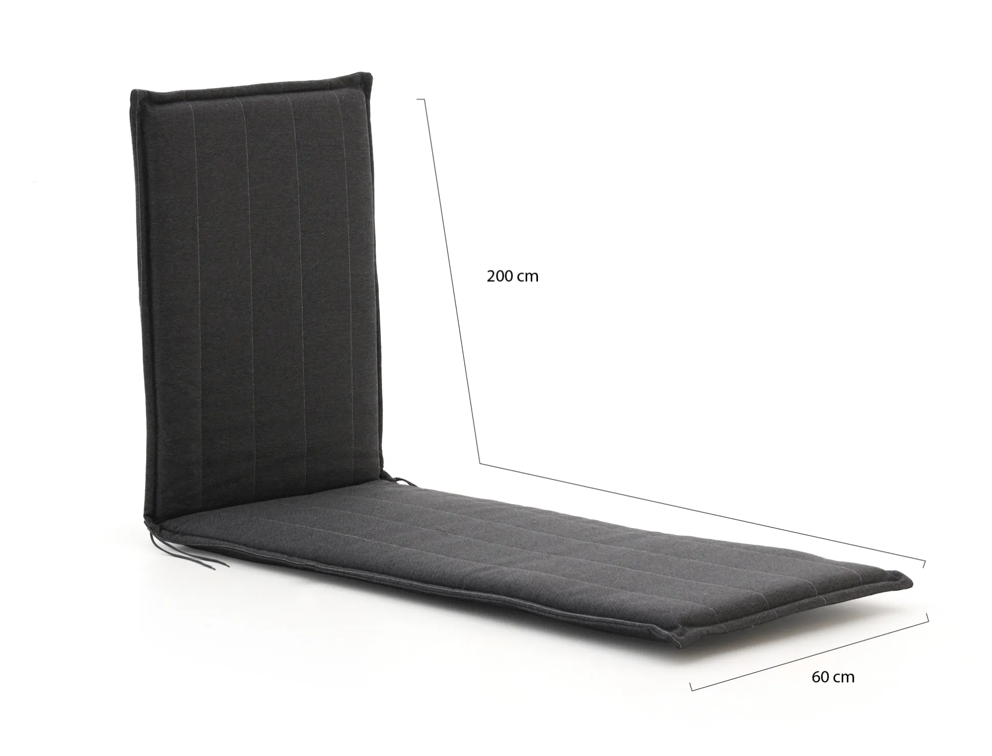 Tuinkussen voor ligbed 200x60cm