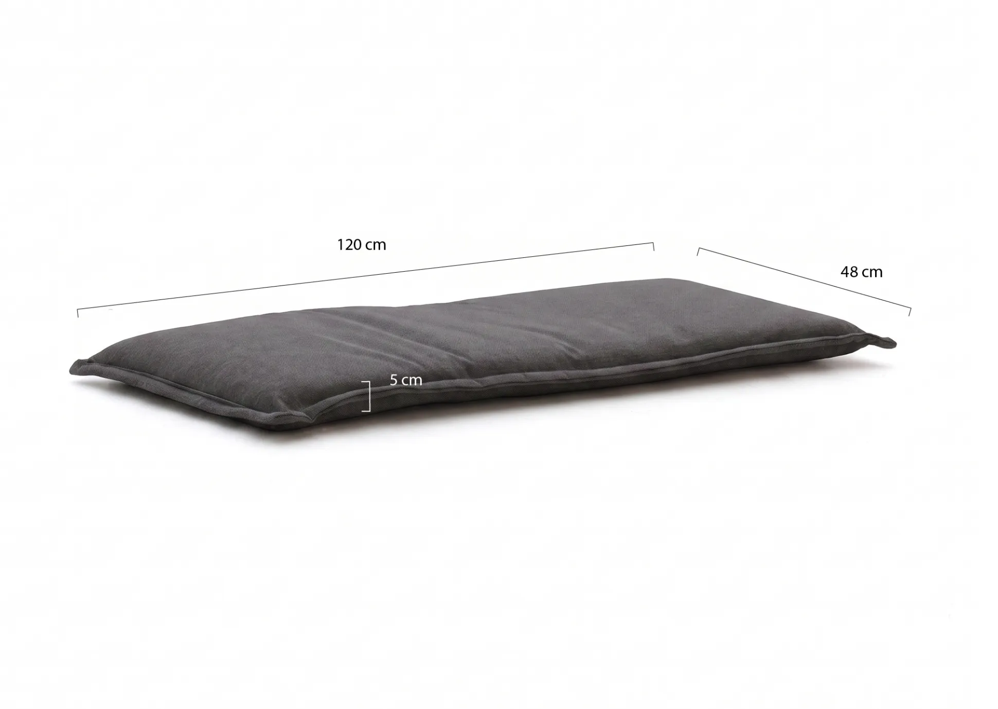 Tuinkussen 120x48cm voor tuinbank