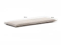 Tuinkussen 180x48cm voor tuinbank
