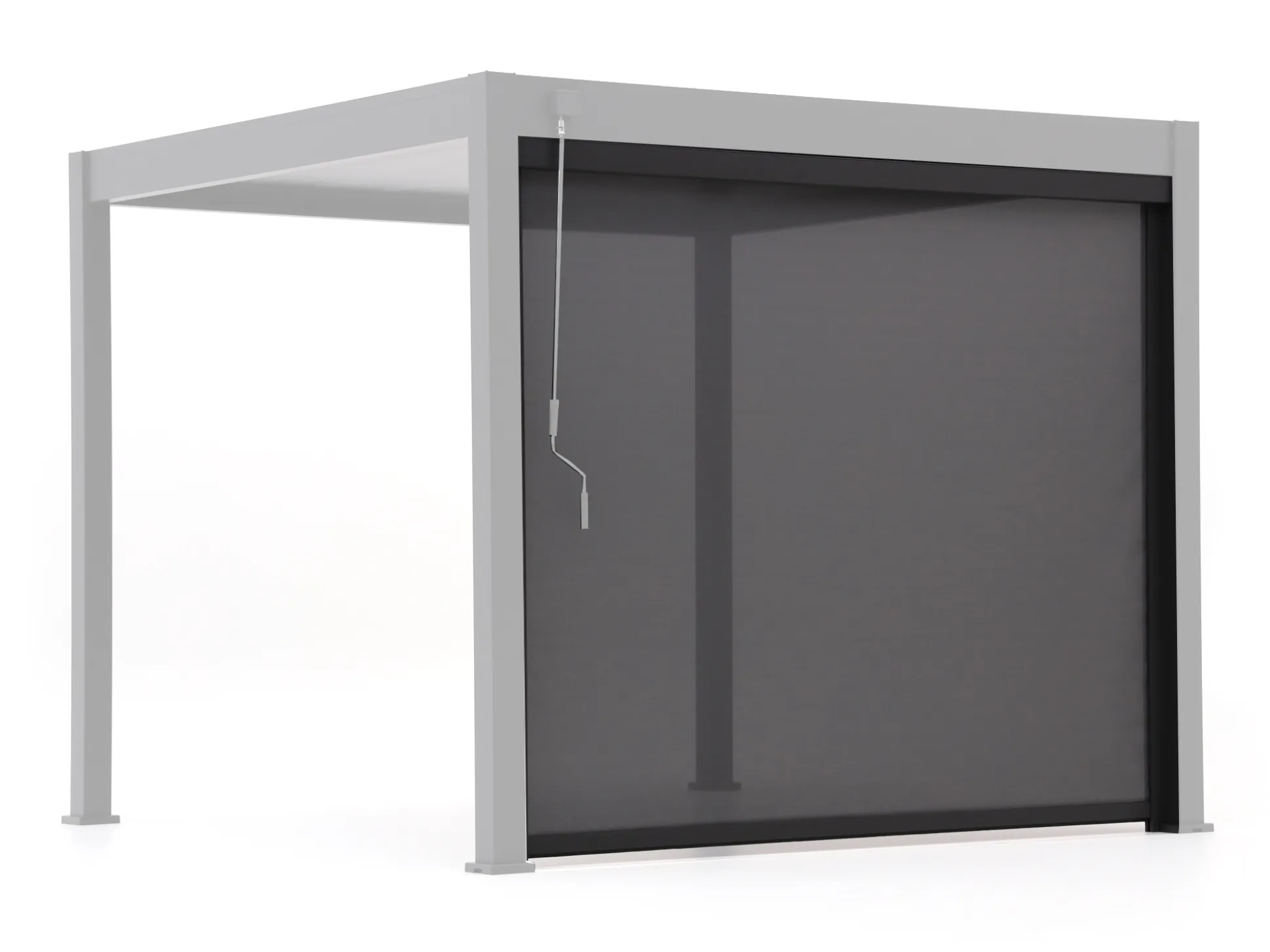 Windscherm 300cm t.b.v. Cedrino Pergola 300/400/600x300x255cm