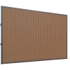 WPC Wand 400cm t.b.v. Cedrino Pergola 400x300/400x360x255cm