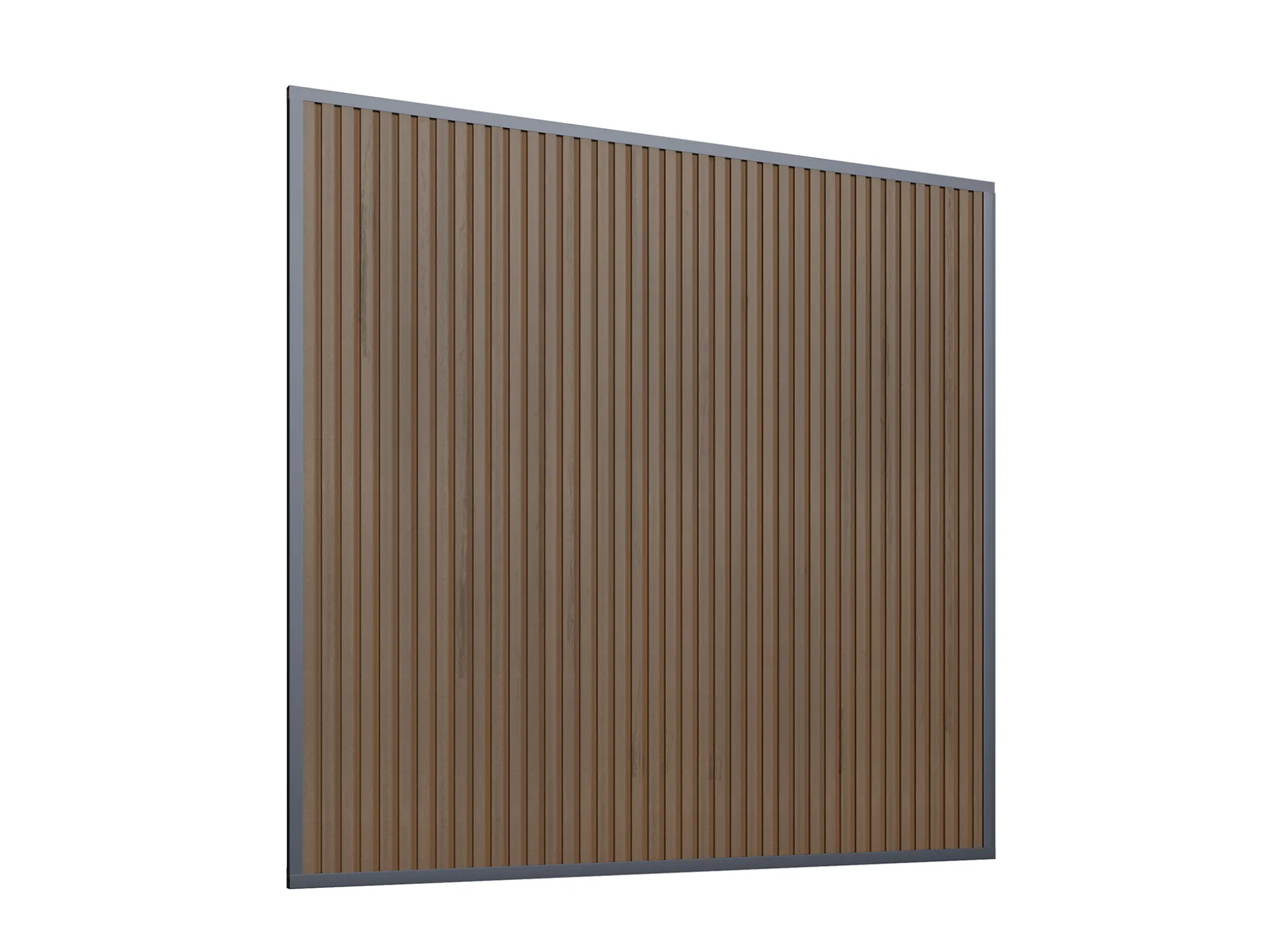WPC Wand 265cm t.b.v. Cedrino Pergola 530x360x255cm