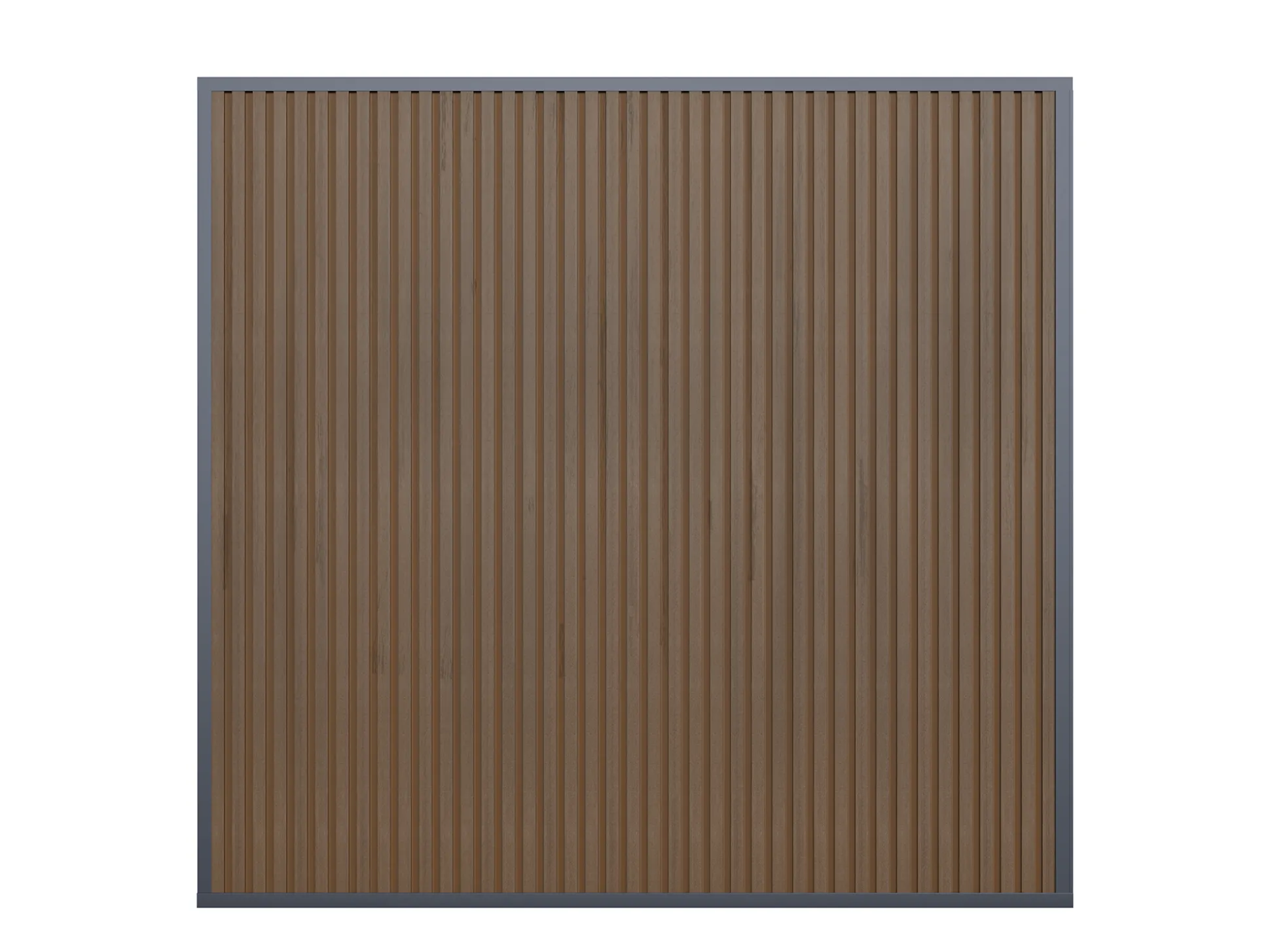 WPC Wand 265cm t.b.v. Cedrino Pergola 530x360x255cm