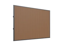 WPC Wand 360cm t.b.v. Cedrino Pergola 400/530x360x255cm