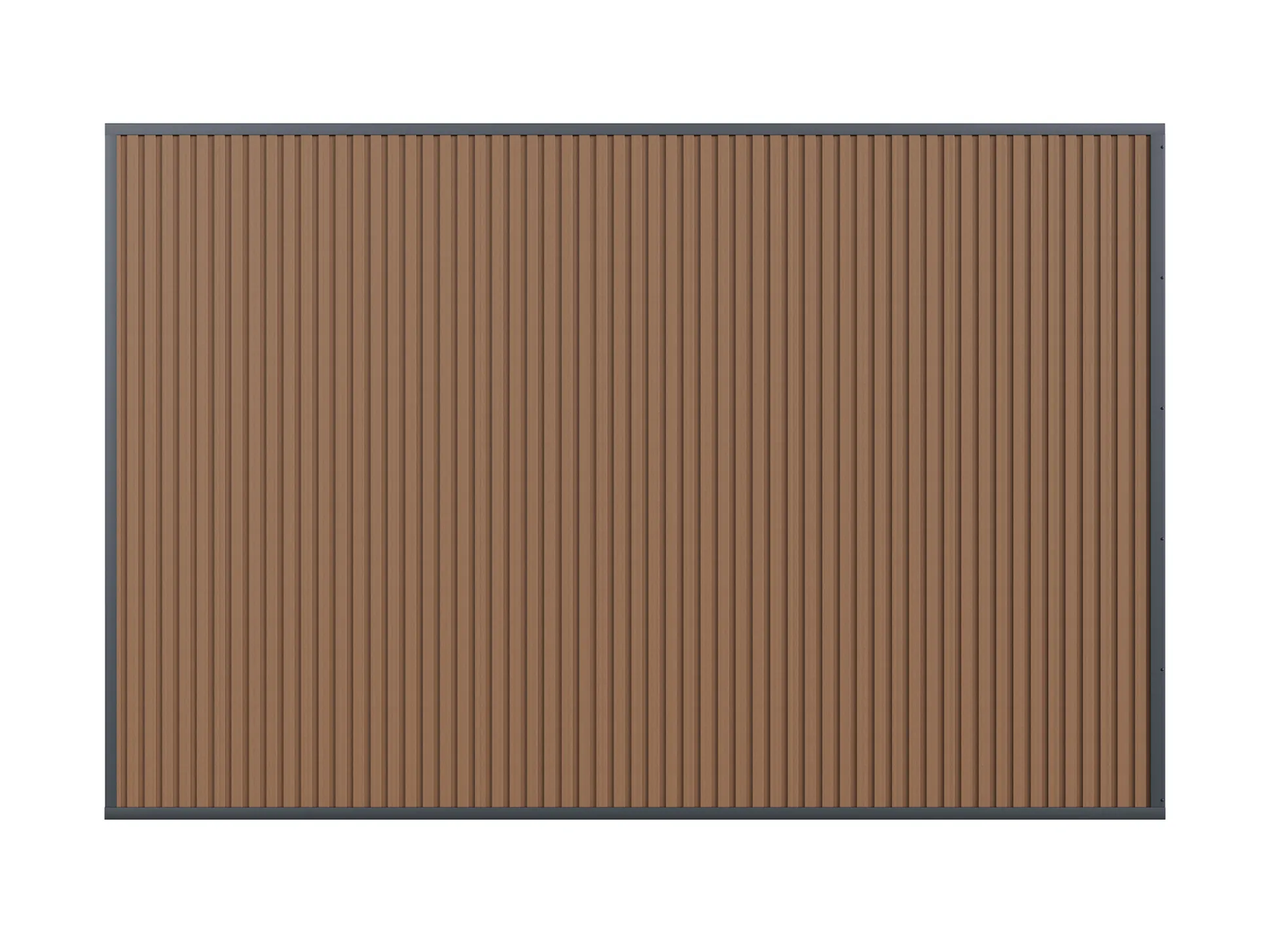 WPC Wand 360cm t.b.v. Cedrino Pergola 400/530x360x255cm