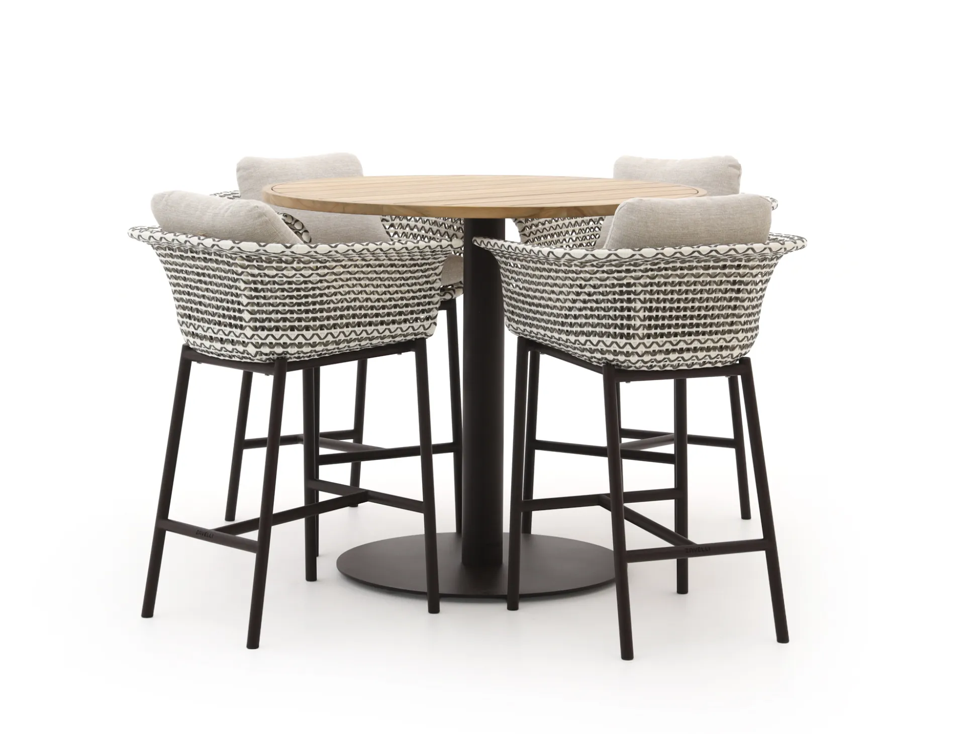 Zavelli Cuore ø 120cm barset 5-delig