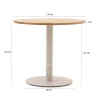 Zavelli Juntos/Cuore ø120cm barset 5-delig