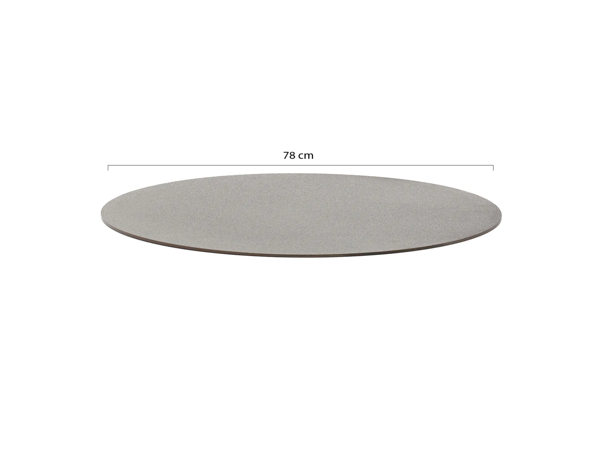 Zavelli Soffice tafelblad t.b.v. lounge tuintafel ø78cm