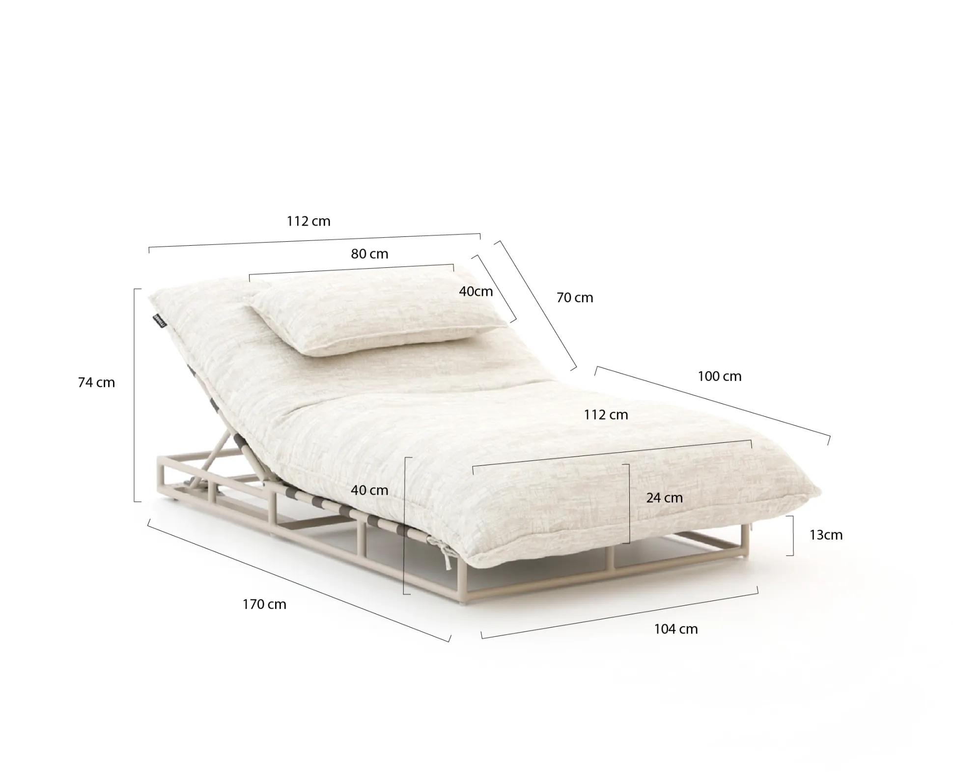 Zavelli Sole ligbed