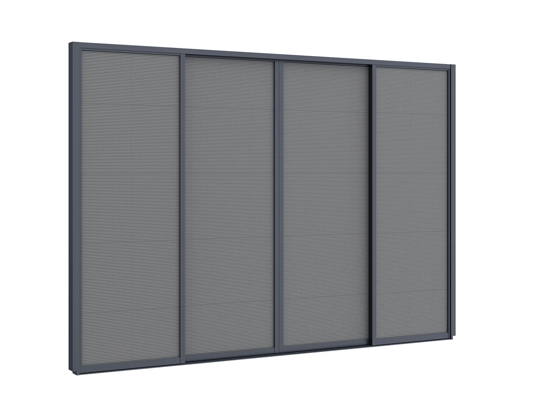 Zonwerende schuifdeuren 360x235cm t.b.v. Cedrino Pergola